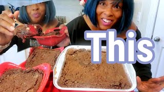 CHOCOLATE CHERRY DUMP CAKE RECIPE | 4-INGREDIENT BAKE WITH ME DUMP CAKE| BLACK FOREST DESSERT 