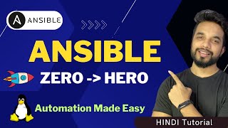 Ansible Course For Beginners: Complete Guide from Basic to Advance Tutorial  HINDI | MPrashant by M Prashant 38,155 views 3 months ago 3 hours, 28 minutes