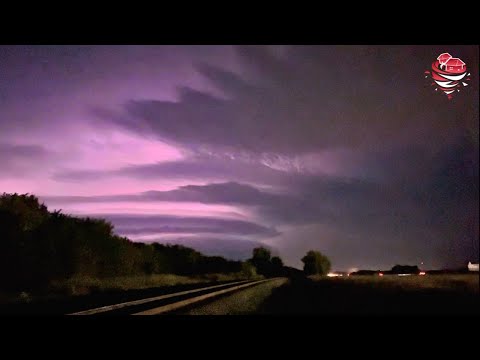 AMAZING Stacked SUPERCELL Structure & CORE PUNCH - (McAlester, OK 9/23/23)