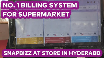 No 1 Billing system for supermarkets from Snapbizz