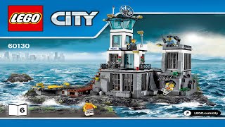 LEGO instructions - City - Prison Island - 60130 - Prison Island (Book 6)