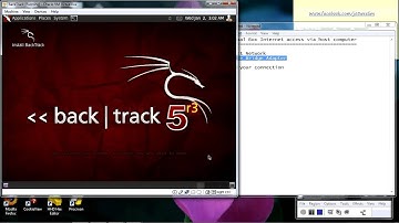 Backtrack Virtual Box Internet access via host computer