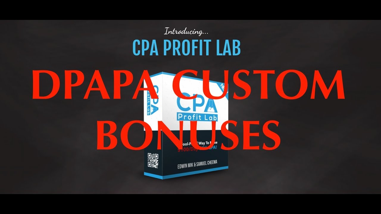CPA Profit Lab Review [ATTENTION] DON'T BUY CPA PROFIT LAB WITHOUT MY ...