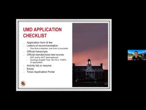 University of Maryland Info Session