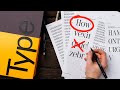 Typography Tips Quiz