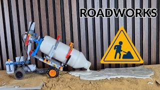Massive RC Excavators, Bulldozers & Dump Trucks Build a Real Road