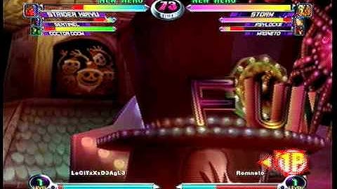 MvC2 Online (360): Brett vs Shoultzula 6 .:1.10.10:.