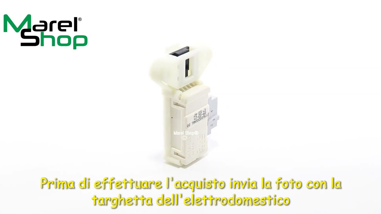 Elettroserratura Lavatrice Ariston Indesit Philco Originale 0552