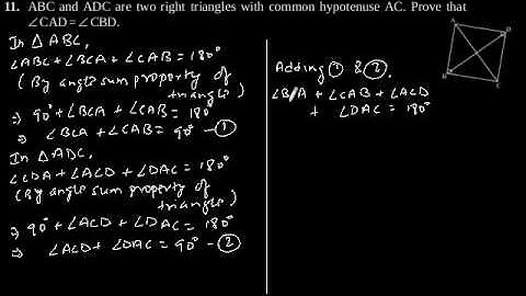 CBSE Class-9 Maths NCERT solution - Circles - Exercise 10.5 - Problem 11