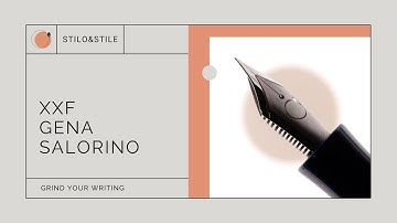 XXF by Gena Salorino | Extra Extra Fine Nib – Grind Your Writing