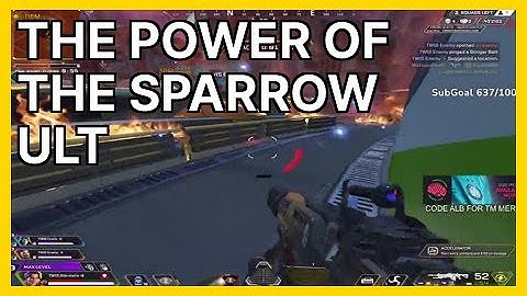The power of the Sparrow Ult (Albralelie) | Apex Legends Highlights