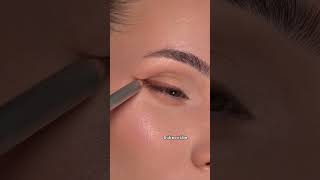 Easy Eyeliner Hack♥️ #eyemakeup #makeuptutorial #makeup #makeuphacks #youtubeshorts #shortvideo #fyp