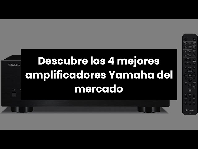 Amplificador YAMAHA R-S202D, color Negro