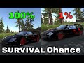 Realistic Survival Chance Crashes #6 | BeamNG Drive X 