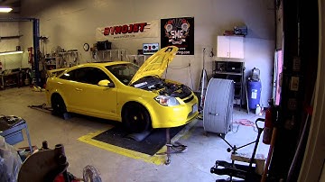 Cobalt SS LSJ Stroker motor built by SMG Motoring on the dyno getting tuned