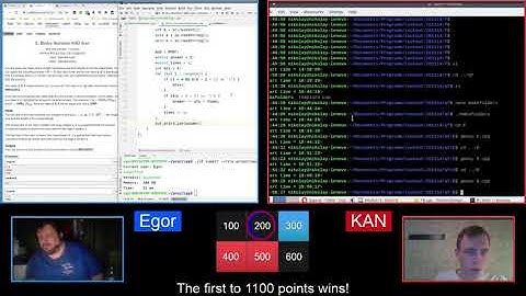 1v1 Coding Lockout Championship Finals