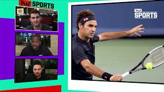 Details Roger Federer Hopes He'd Beat Serena In 1-on-1 Match | TMZ Sports Guide