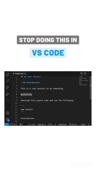 Edit Multiple Lines - VS Code Trick 🤯🤯🤯 #vscode - YouTube