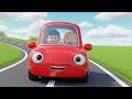 Boom Boom Little Red Car 🚗💨 | Kids Car Song | Fun Learning Video for Toddlers