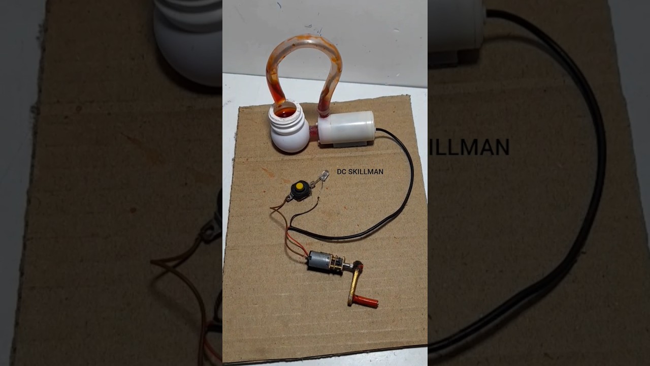 Dynamo Powering Water Pump 