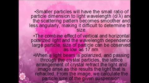 particle size report full