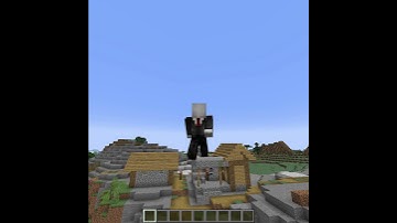 Minecraft 1.17 java seed: spawn near 3 villages #shorts