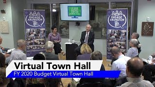 FY 2020 Budget Virtual Town Hall (10/17/18)