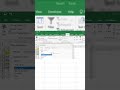 drop down list on excel sheet #msoffice