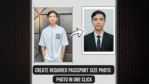জিমিনি দিয়ে পাসপোর্ট সাইজের ছবি বানান | Passport Size Photo Maker Ai