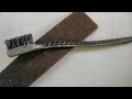 Brush 2022 Iron cleaner made of old metal with your own hands homemade