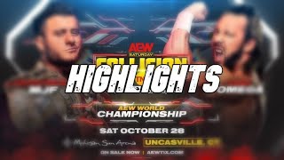 MJF vs. Kenny Omega | AEW Collision | Highlights |