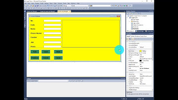 How To Create Student Record Form In Visual Basic 2010  Access Database Part 2
