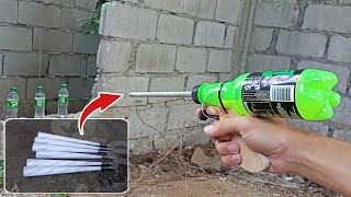 How to make simple alcohol dart gunn with plastic bottles