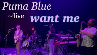 Want Me - Puma Blue Live