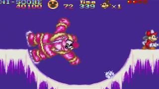 Disney's The Magical Quest: Starring Mickey Mouse - Stage 5 - Snowy Valley (Gameplay/Walkthrough)