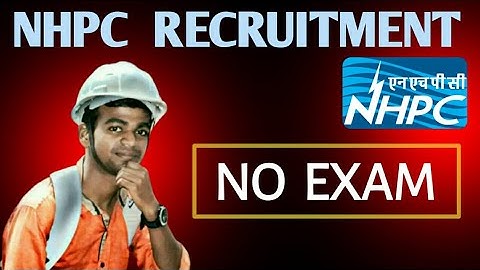 nhpc apprentice recruitment | no exam