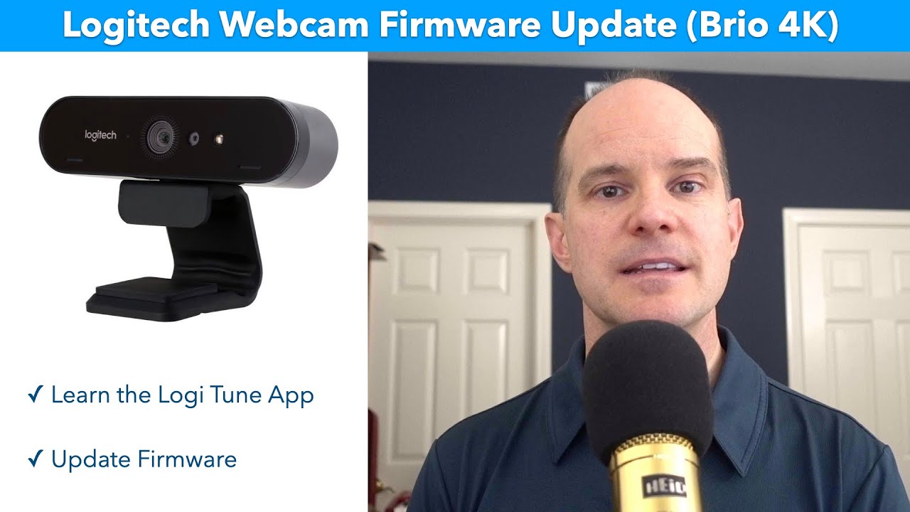 Update the Firmware for your Logitech 4k (Logi Tune) - YouTube