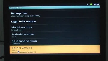 Tenet Technetronics: Gingerbread(Rowboat) OS demonstration on Beagleboard xM Rev C