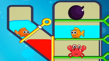 Save the Fish - Lovers Rescue fish - All level 1-20 Gameplay