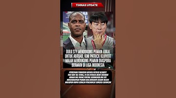 PATRICK KLUIVERT VS SHIN TAE YOUNG #patrickkluivert #shintaeyoung #timnasindonesia #shorts #arhan