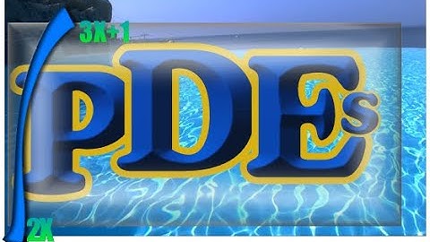 PDE SERIES 03 01 Second Order PDEs Classification Part 1