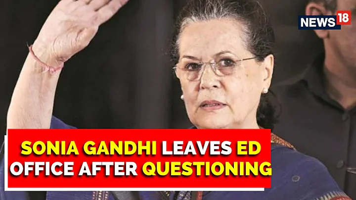 National Herald Case | Sonia Gandhi Faces ED Questioning | Congress Stages Protests | English Live