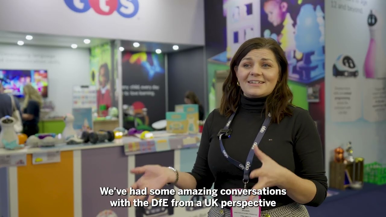 Зона оборудования и оборудования на выставке Bett UK 2026