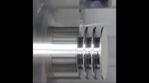 Multiple Operation Perform By CNC Lathe Machine on a Hard Workpiece 😯😯😲😲😯
