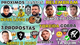 WILL PROPOSTAS ? LOS VAI MUDAR a LOGO ? TORCIDA COBRA K9 ! JJ e LZIN DIFICULDADES NOISE ! LOS + ONE