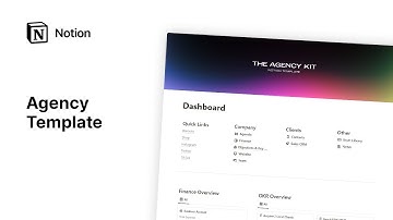 The Agency Kit (Notion Template Guide)