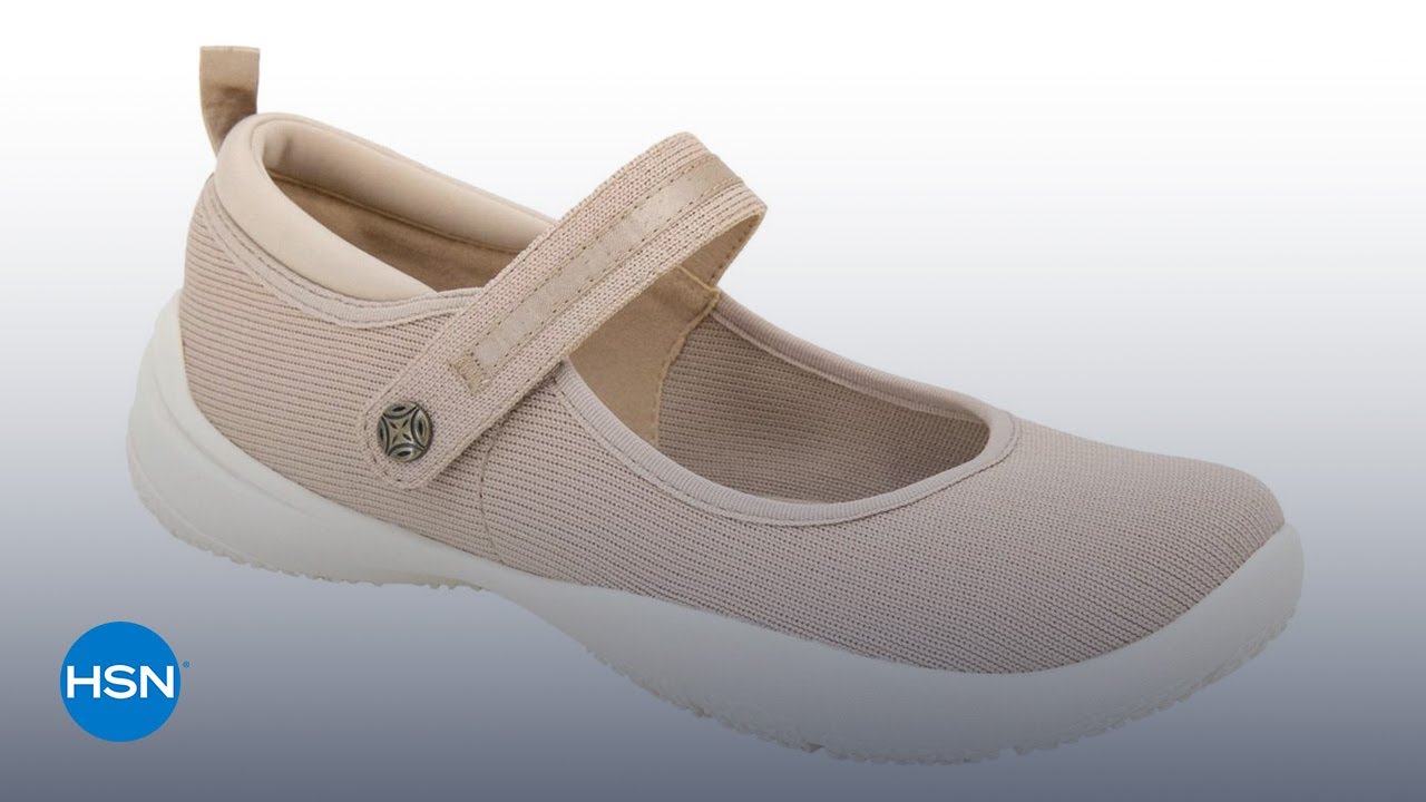 メアリージェーン JBU Merry Knit Mary Jane Shoe | HSN - YouTube