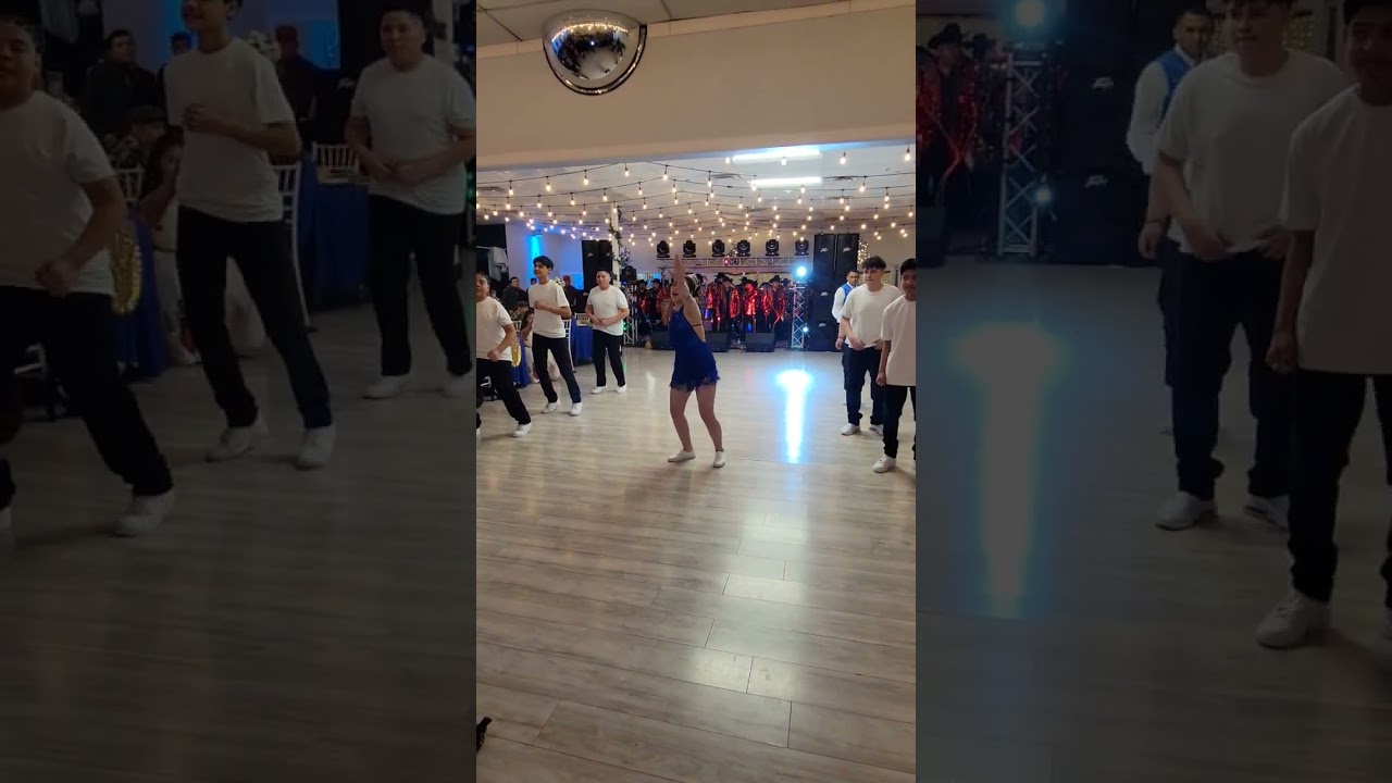 La catracha bailando punta.