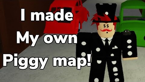 I made my own piggy map part 1! “The Streets" (Piggy build Mode)