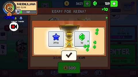 Arena mode. 12 wins and 0 losses. Fun run 3.